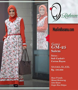 Gamis Dewasa - Rahnem GM 25