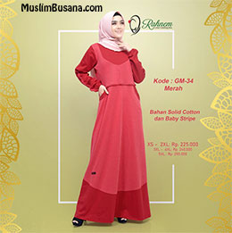Gamis Dewasa - Rahnem Gamis GM 34