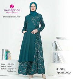 Gamis Dewasa - Rahnem Gamis Rauna RK 314