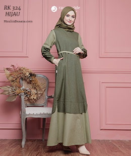 Gamis Dewasa - Rahnem Gamis Rauna RK 324 325