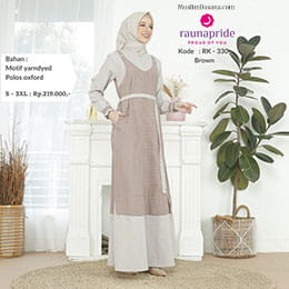 Gamis Dewasa - Rahnem Gamis Rauna RK 330