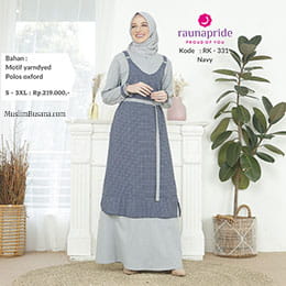 Gamis Dewasa - Rahnem Gamis Rauna RK 331