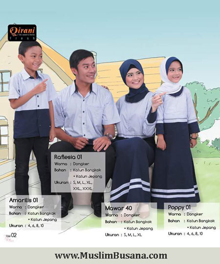 Qirani Sarimbit Mawar 40 Biru