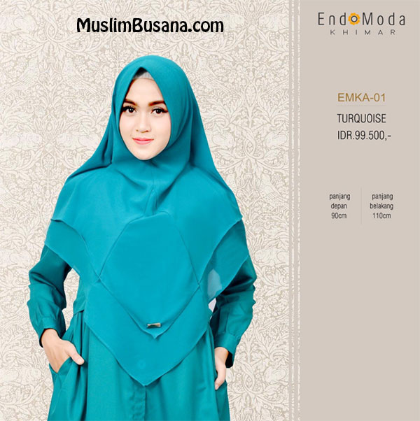 Endomoda Khimar EMKA 01 Turquoise