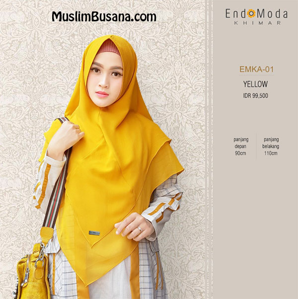 Endomoda Khimar EMKA 01 Yellow