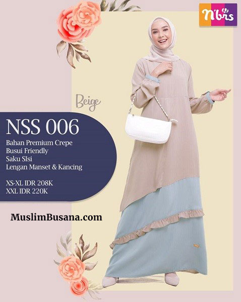 Nibras Gamis NSS 006