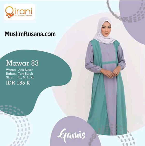 Qirani Gamis Mawar 83