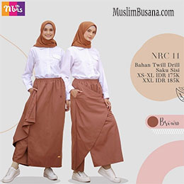 Rok Dewasa - Nibras Rok Celana NRC 11